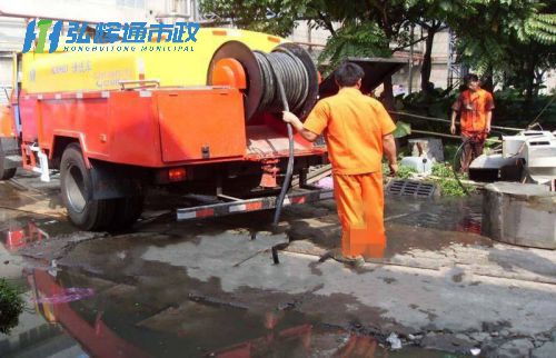 无锡滨湖区蠡湖下水道清洗