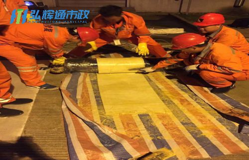 无锡滨湖区蠡湖管道树脂点状修复